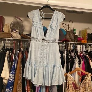 Light blue dress size medium